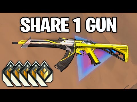 Radiants Share 1 Gun VS Gold Players