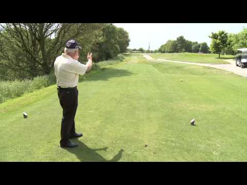 Newbury & Crookham GC - 18th Hole tee shot