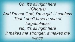 Sara Groves - All Right Here Lyrics