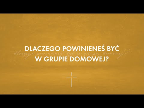 Nabożeństwo 1.01.2023 | Janusz Meisser | Dlaczego powinieneś być w grupie domowej?