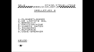 Spelletjes 2 for the ZX81