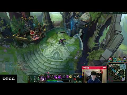 Full Live Stream T1 Faker  Korean server challenge rank 17/03/2022 Twitch.tv