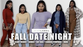 FALL DATE NIGHT LOOKBOOK FT. JLUXLABEL | SCARY MOVIES, HAYRIDES, CARVING PUMPKINS + MORE | iDESIGN8