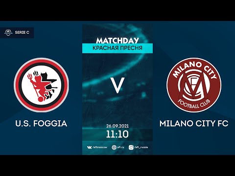 AFL21. Italy. Serie C. Day 10. U.S. Foggia - Milano City FC