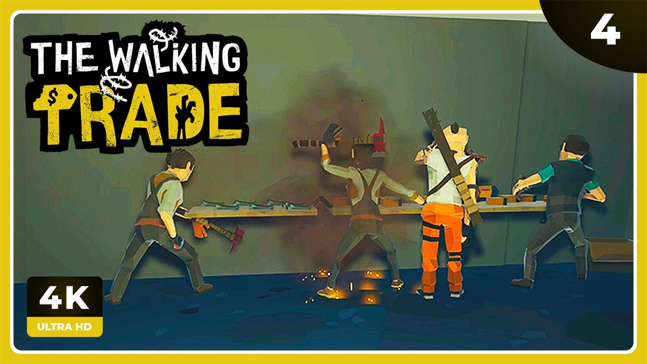 TWT #4 | CAOS EN LA TIENDA | THE WALKING TRADE Gameplay Español