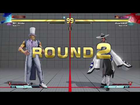 SFV/SF5 AE 801_Strider (G) vs IHeartSNSD (Fang) Ranked match set