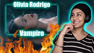 THE ENDING!? Olivia Rodrigo - vampire (Official Music Video) [REACTION]