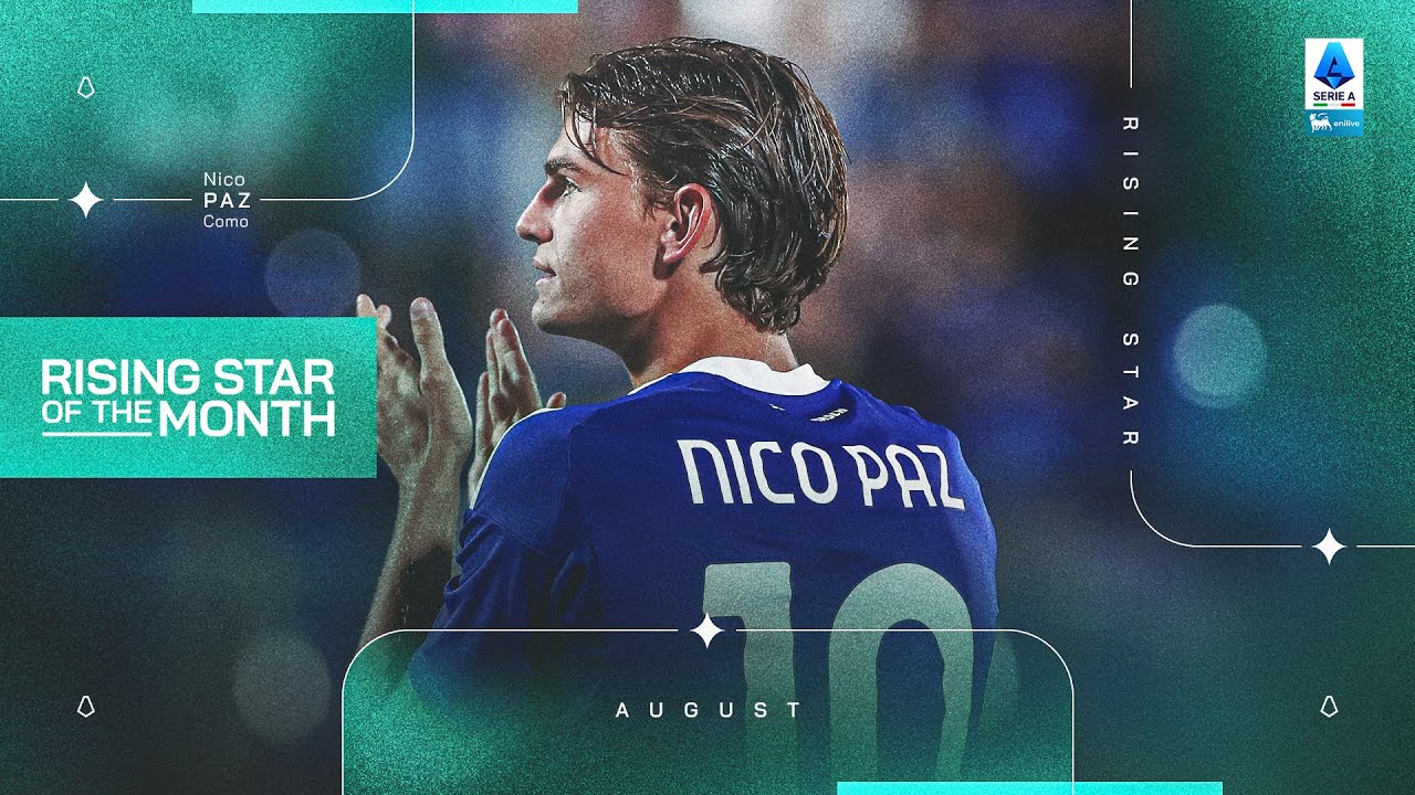 Nico Paz | Rising Star: August 2025 | Serie A 2025/26