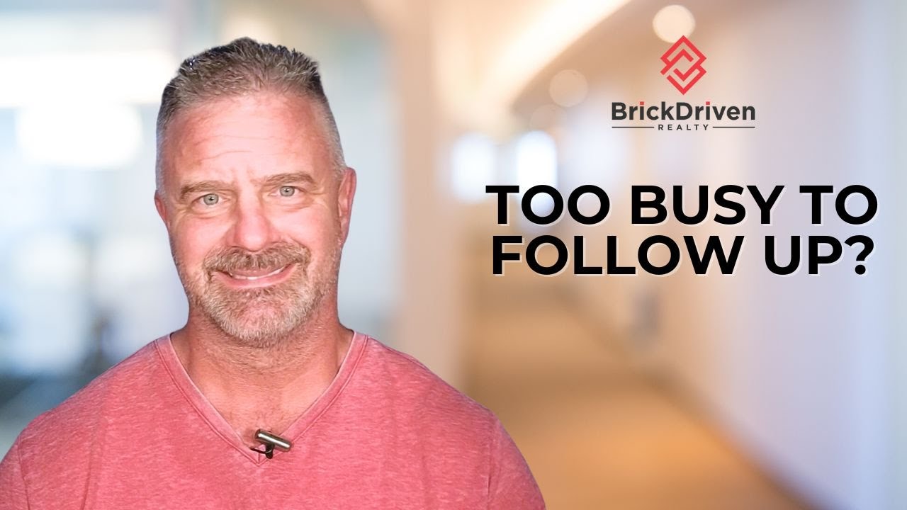 What To Do When You’re Busy and Can’t Effectively Follow Up