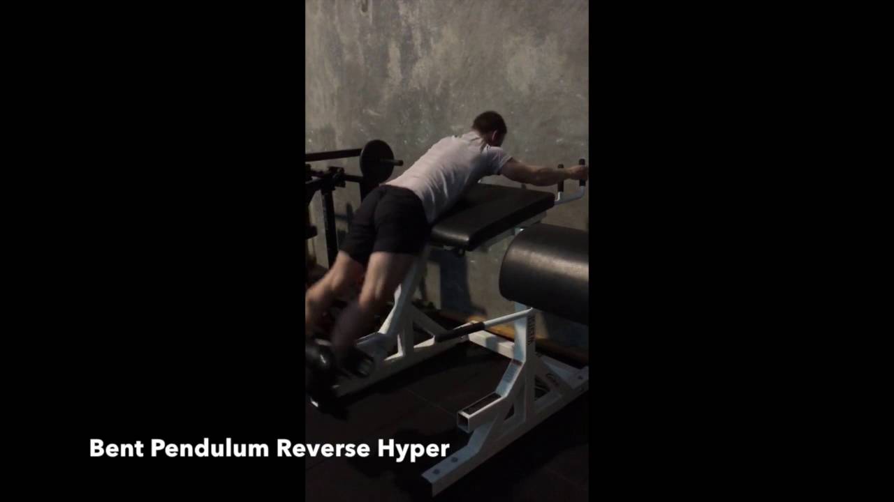 BENT PENDULUM REVERSE HYPER