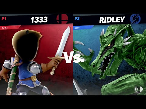 Side Deck Smash 71 WQF - Apophis (Ridley) VS Wormadad (Mii Swordfighter)
