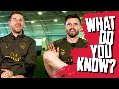 NAME OUR TOP 20 APPEARANCE MAKERS | Aaron Ramsey v Carl Jenkinson | What do you know?