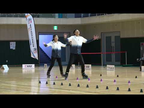 2023 Namwon Korea Open Pair Slalom 1st Place Natnanda Pasutanavin & Wattapong Kongpan (THA)