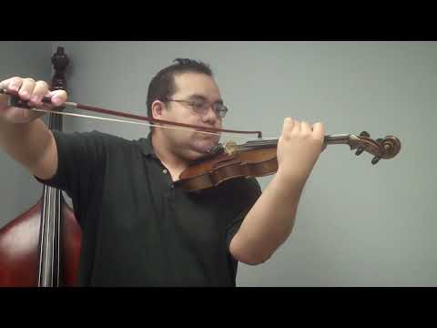 Peter Zaret & Sons Violins - Algernon Lee Demonstrating an E. Martin Violin c. 1890