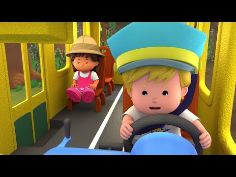 Jungle Bus Journey 🌿⭐️ Little People – Fisher Price ⭐️ - Kids TV Series, Kingdom Kids Zone - Little People - Fisher Price