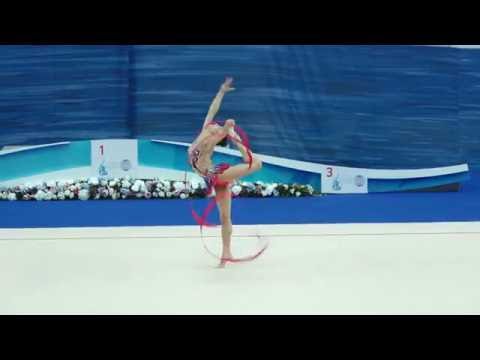 World Cup Kazan 2016 (Individual all-around) Danielle Prince - Ribbon