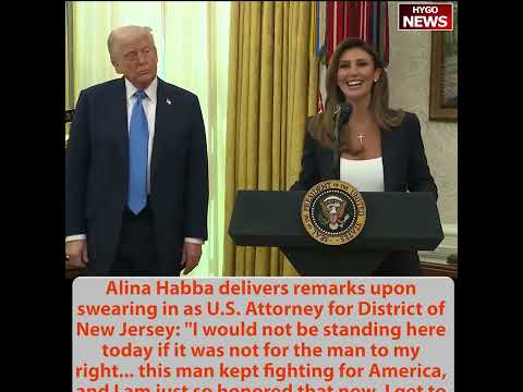 Trump Answers 'What Is a Woman?' -- 'Easy for Me'; Alina Habba Sworn In as U.S. Attorney: 'Every Dream I've Surpassed'