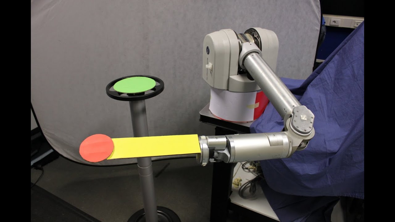 Kinematic-free Position Control of a Robot Arm. A novel concept for position control of a robot arm based on encoderless robot controller that does not rely on any joint angle sensing.