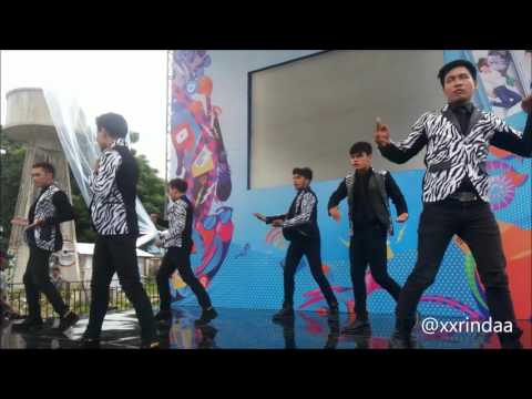 20151226 FLOWER BOY (Cover of VIXX) - ERROR + ON AND ON @ Samsung Hitz Festival Jogja