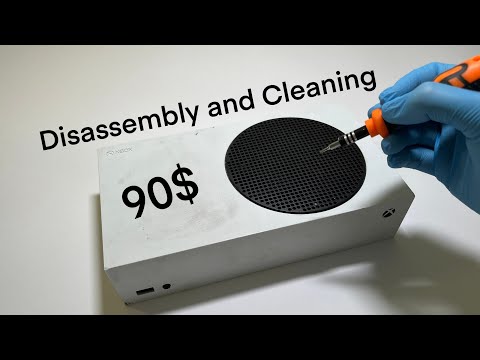 Xbox Series S Disassembly and Cleaning - [ASMR]