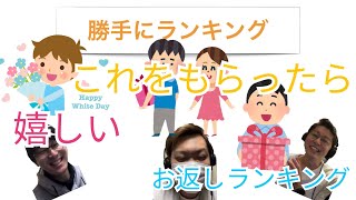 【勝手にランキング＃5】BAKALaboメンバーが女の子になってお返しでもらうと嬉しい！！ランキング