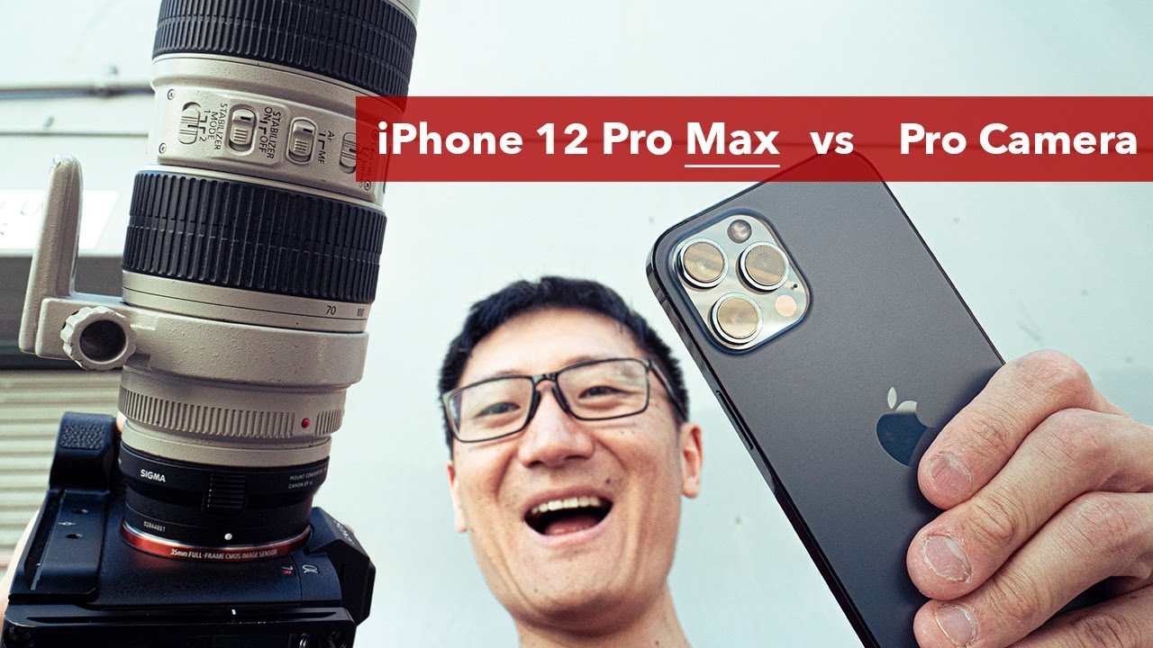 iPhone 12 Pro MAX vs Professional Camera