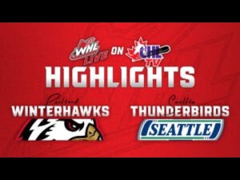 Portland Winterhawks at Seattle Thunderbirds 11/02 | WHL Highlights 2024-25