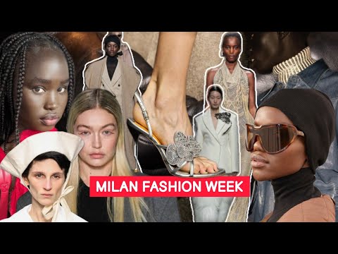 Best Catwalkers of Milan Fashion Week F/W 2023 (DAY 2: Prada, Armani, Moschino...) | ModelsFacts