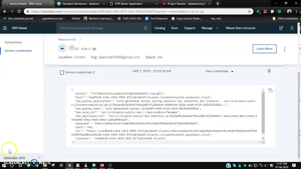 Deploy simple PHP CRUD app in IBM Cloud with Cloudant database