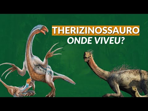 THERIZINOSSAURO! O WOLVERINE DOS DINOSSAUROS! ELE TINHA ENORMES GARRAS AFIADAS E ASSUSTADORAS!