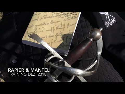 Rapier & Mantel Training Historisches Fechten