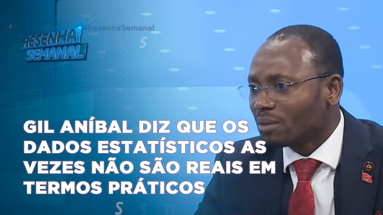 #resenhasemanal: Gil Aníbal diz que os  dados estatísticos as vezes não são reais em termos práticos