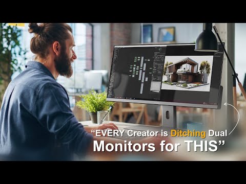 Why EVERY Creator is DITCHING Dual Monitors for THIS... | Alogic's Edge 34" Ultra Wide 4K Monitor