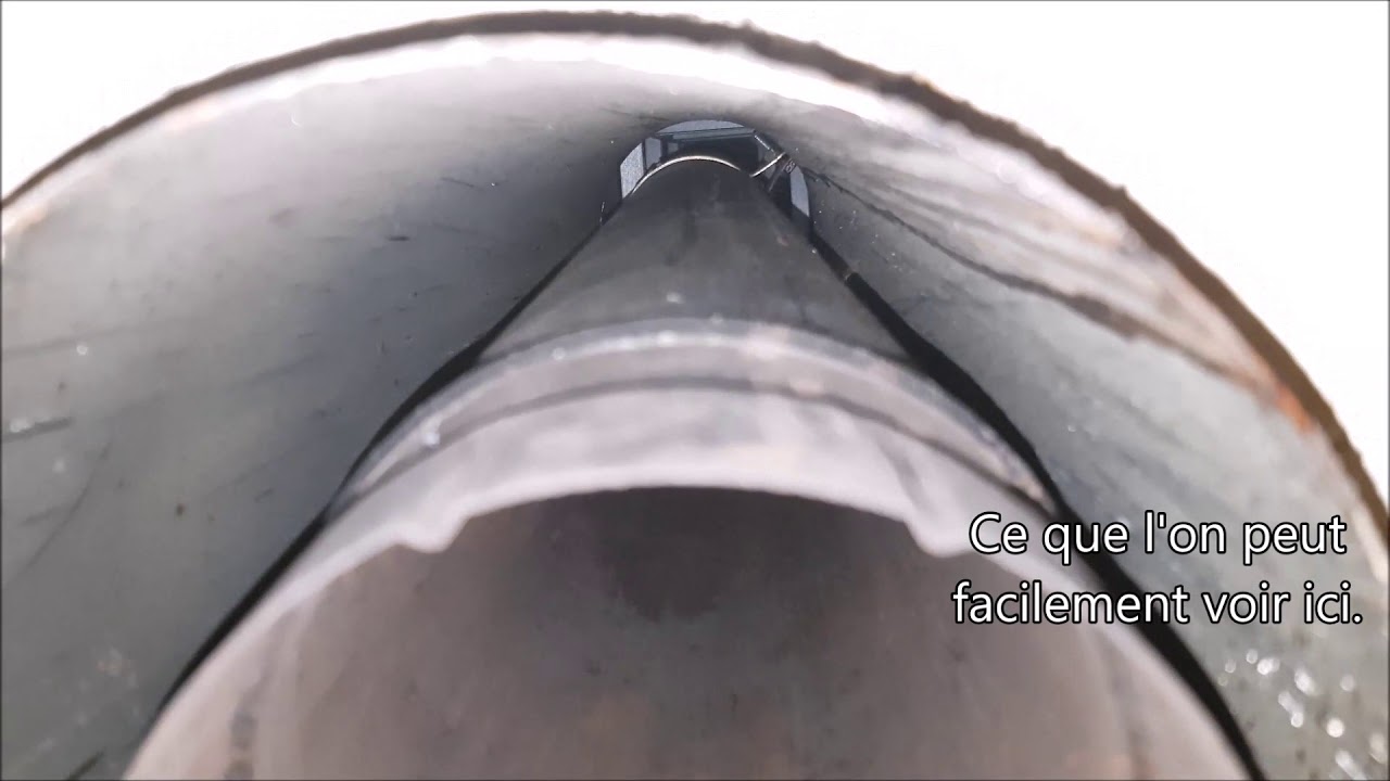 Mauvais tubage - Installation non conforme et dangereuse - Ramonage Nimes.