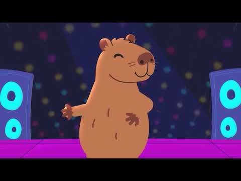 FIESTA CAPIBARA KIDS | Tu amigo el Capibara | La Cancion Más Divertida para Niños | Canta y Baila