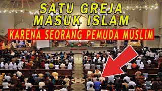 Download lagu KISAH NYATA SATU GEREJA MASUK ISLAM OLEH SEORANG P... mp3