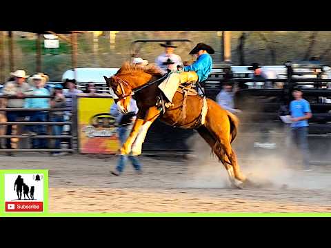 Ranch Bronc Riding - Arizona Cowpunchers Reunion Association (Censored)
