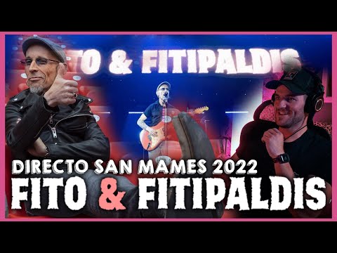 AMERICANO reacciona a Fito & Fitipaldis · San Mamés · Bilbao 2022 (PARTE 1)