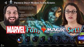 Magic the Gathering x Marvel Super Heroes Limited - MTG Arena - Draft & Sealed LIVE - Magic Monday