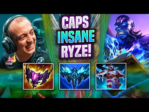 CAPS IS INSANE WITH RYZE! - G2 Caps Plays Ryze Mid vs Jayce! | Season 2022
