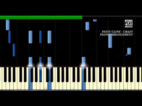 Crazy - Willie Nelson piano tutorial