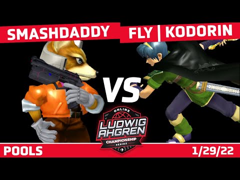 Smashdaddy (Fox) vs FLY | KoDoRin (Marth) - Pools - LACS4