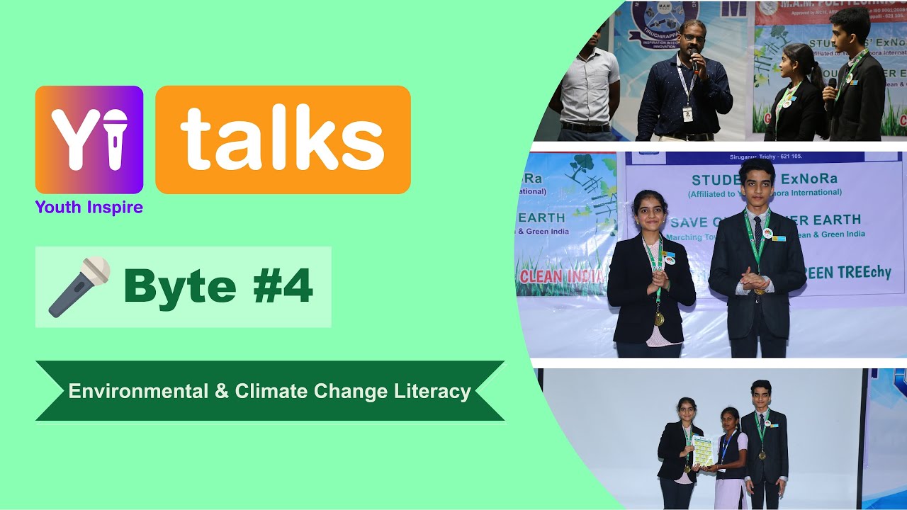 Yi Talks | Environmental & Climate Change Literacy | MAM College of Engineering, Trichy