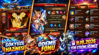 10.09.2026 YENİ ETKİNLİK VE YENİ İNDİRİM KODUMUZ | Wartune Ultra