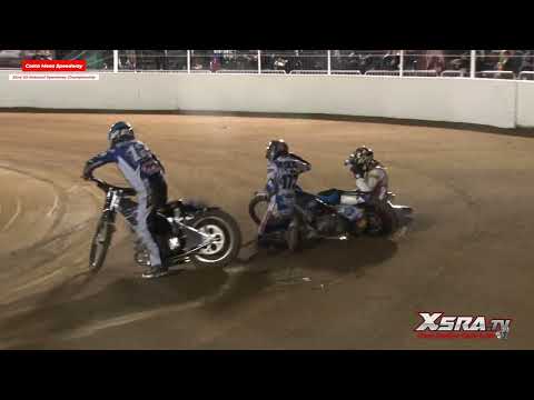Lightcap takes Heat 1 at 52nd US National Speedway Championship #crashes