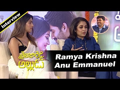 Ramya Krishna and Anu Emmanuel Interview With Director Maruthi