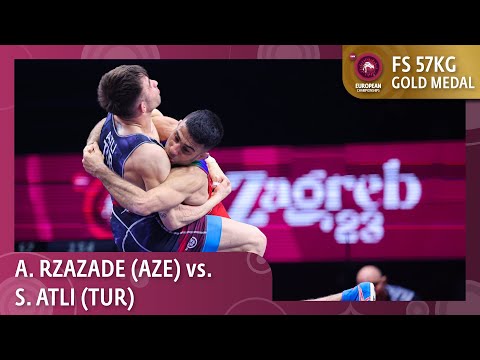 Gold Medal • FS 57Kg • Aliabbas RZAZADE (AZE) vs. Suleyman ATLI (TUR)