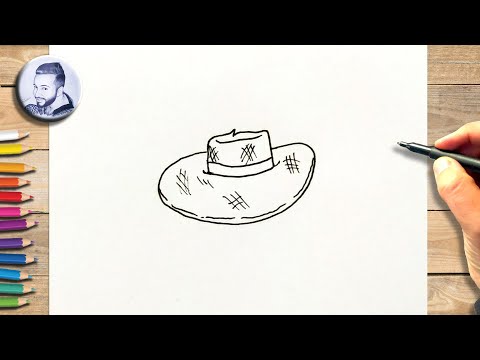 Comment dessiner un chapeau de paille