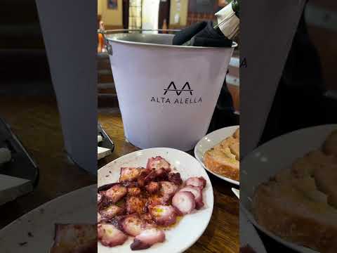 Stopped in the Village of Alella, Spain (Spanish Wine County)