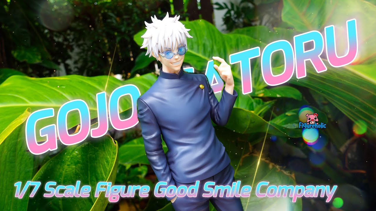 [Figureholic] 4K 🩵 Gojo Satoru 1/7 Scale Figure High School Ver. Good Smile Company Jujutsu Kaisen